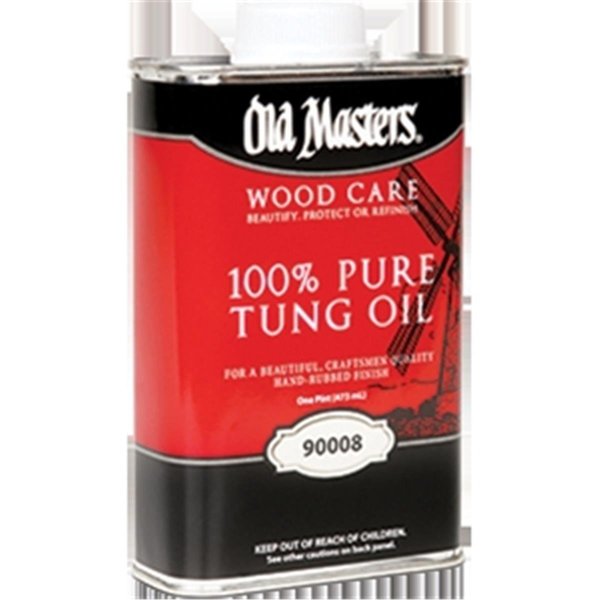 Old Masters Old Masters 90008 Pure Tung Oil - 1 Pint 86348900080